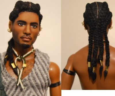black man doll