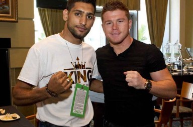 Boxing lightweight Amir, Khan, Canelo,