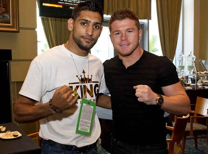 Boxing lightweight Amir, Khan, Canelo,