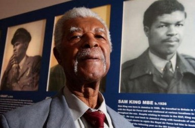 Black hero, Caribbean hero, west indian hero, mbe, war hero, fighter, jamaican man, old black man, old jamaican man