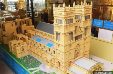 lego, building, lego building, durham cathedral,
