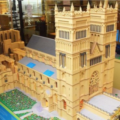 lego, building, lego building, durham cathedral,
