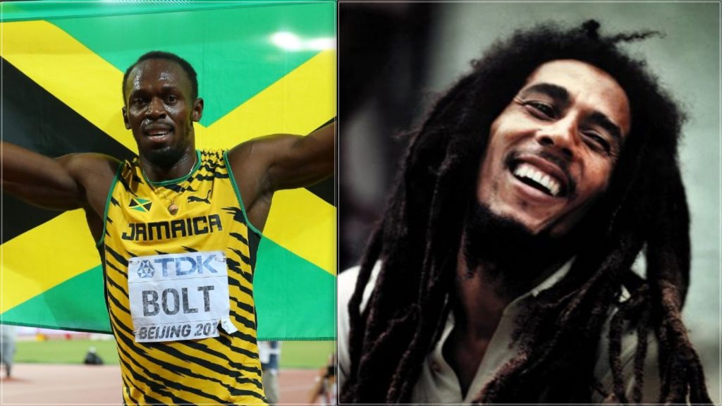 bob marley, usain bolt, jamaica, antoinespeaks
