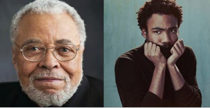 donald glover, james earl jones, lion king