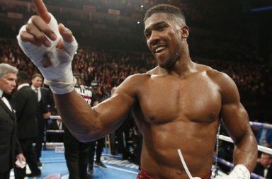 anthony joshua knockout, boxing, black man,
