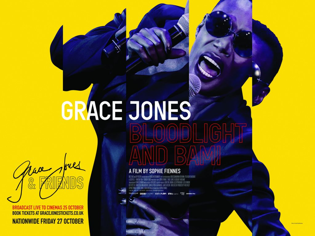 grace jones, poster, documentary